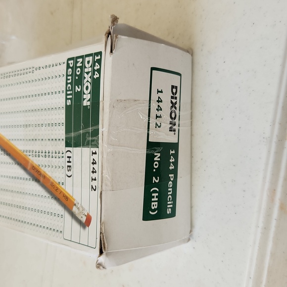Dixon Wooden Pencil #2 HB home office school writing 100% Wood BOX of 144 - Picture 6 of 6